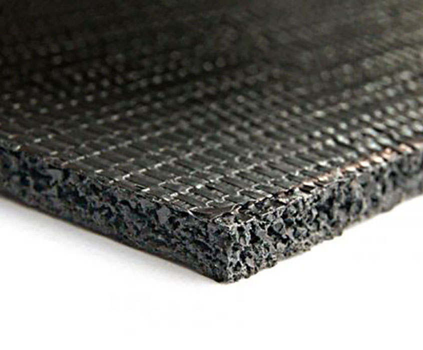 Rubber carpet underpad