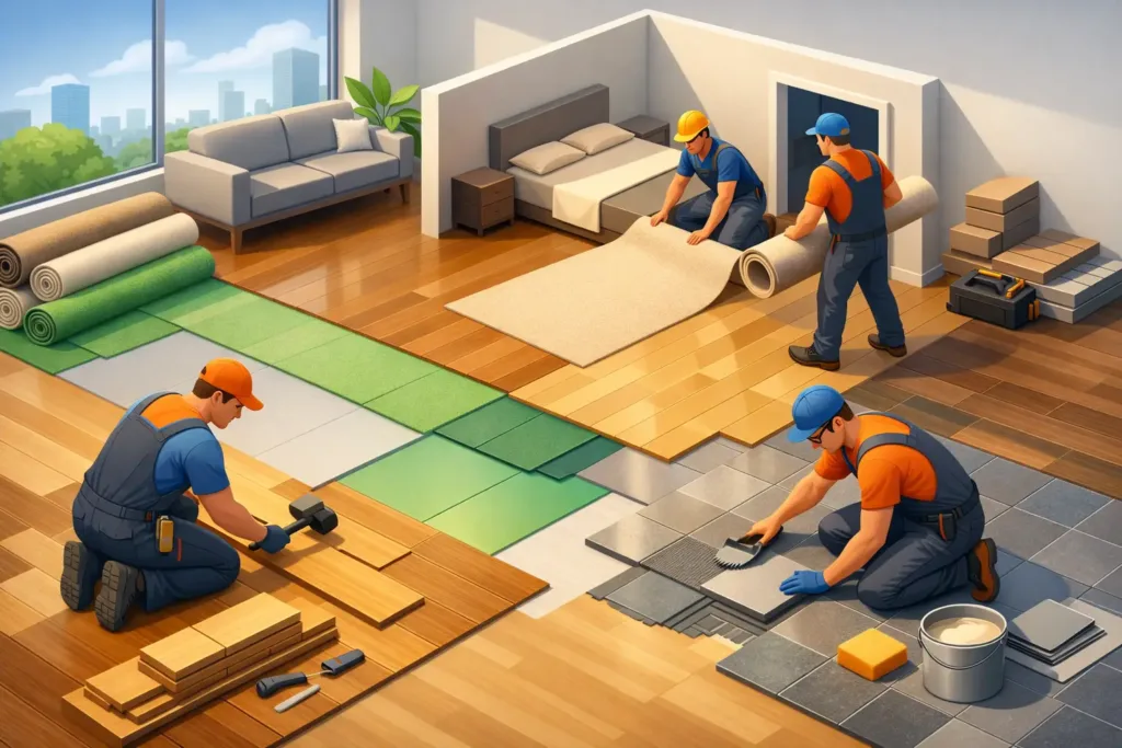 Same Week Flooring Installation: What to Expect