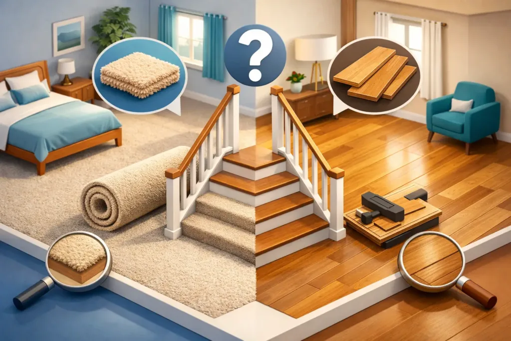 Carpet or Laminate Upstairs? Make the Right Call