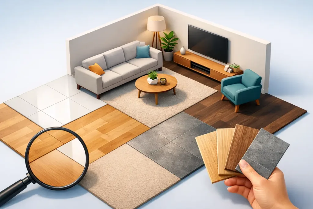 How to Choose Flooring for Your Living Room