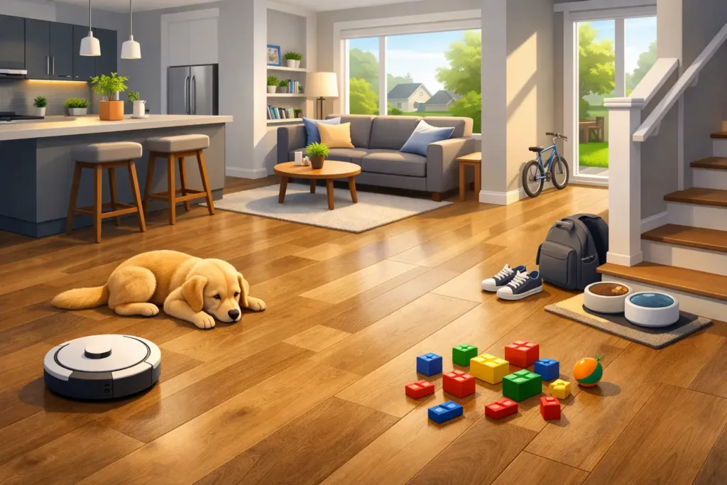 Vinyl Flooring Burlington for Busy Homes
