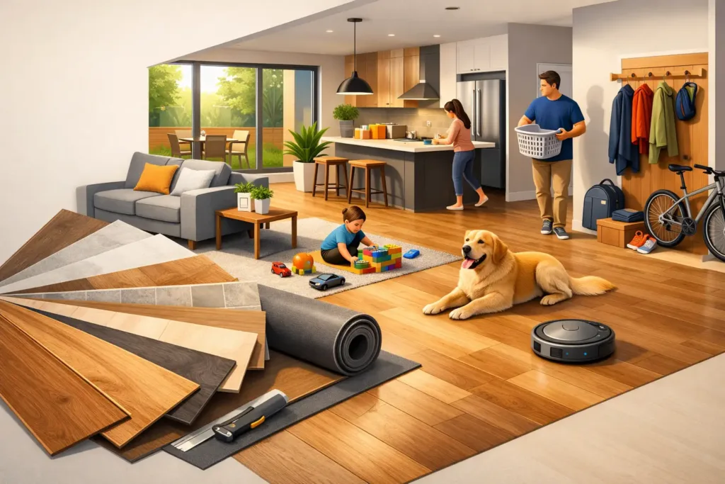 Vinyl Flooring for Busy Homes That Need More